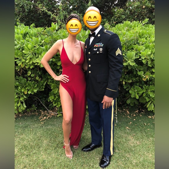 Abyss by Abby Ambrosia Red Dress - Picture 2 of 7